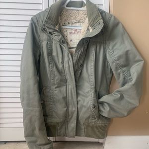 Hollister Fur lined Jacket